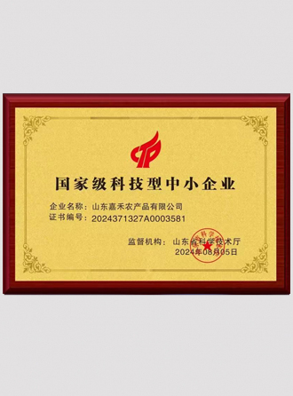 国家级科技型中小企业